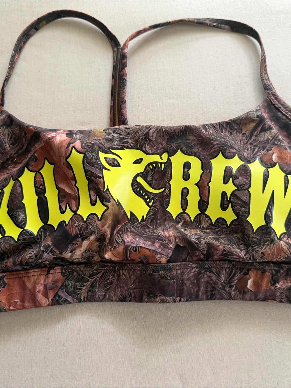 Kill Crew Camouflage Sports Bra Size M